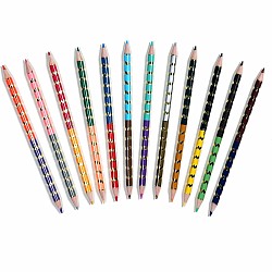 Double Sided Color Pencils 12 ct, Fawn & Sun 