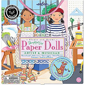 Musician and Artist Paper Dolls