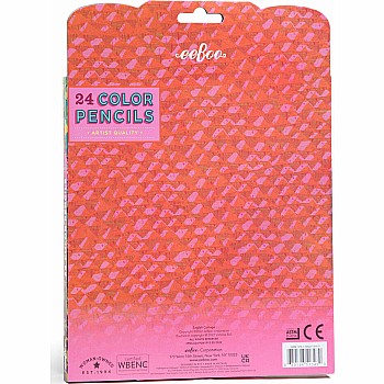 English Cottage, 24 Color Pencils