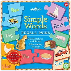 Simple Word Puzzle Pairs