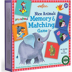 Pre-school Nice Animals Memory Game