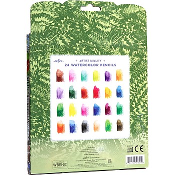 Mushroom 24 Watercolor Pencils