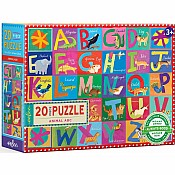 Animal ABC 20 Piece Big Puzzle