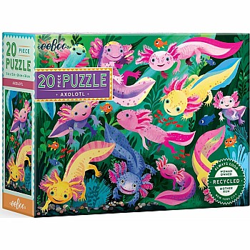 Eeboo "Axolotl" (20 Pc Jumbo Puzzle)