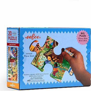 Eeboo "Fairy Cottage" (20 pc Giant Puzzle)