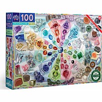 Love of Crystals and Gems 100 Piece Puzzle