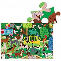 Dogs at Play - 100 Piece Puzzle