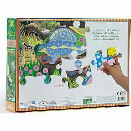 Land of Dinosaurs 100 Piece Puzzle