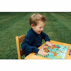 Eeboo "Deep Sea Treasure" (20 Pc Jumbo Puzzle)
