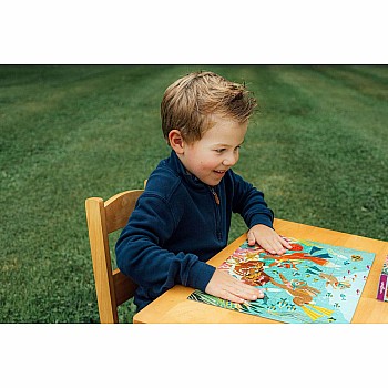 Eeboo "Deep Sea Treasure" (20 Pc Jumbo Puzzle)