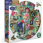 Collecting Nature (500 piece round puzzles)