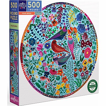 Four Birds Puzzle - 500 Pieces