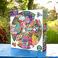 Charcuterie 500 Piece Round Puzzle