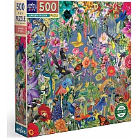 EEBOO Garden of Eden 500 Piece Square Puzzle