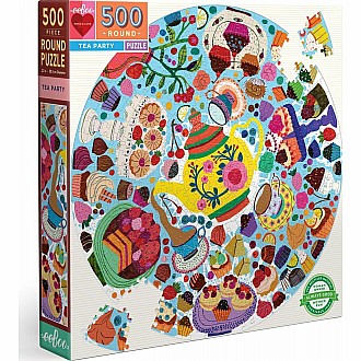 Tea Party (500pc round puzzle)