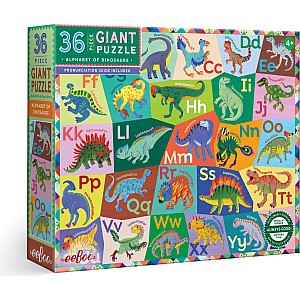 Alphabet of Dinosaurs 36 Piece Giant Puzzle