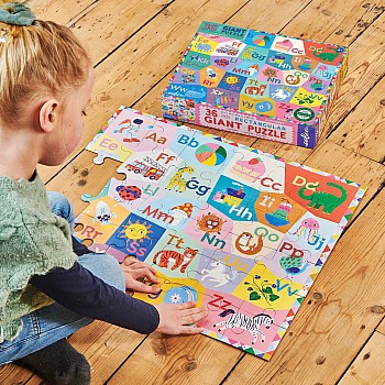 Eeboo "Alphabet" (36 pc Giant Puzzle)