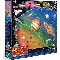 Eeboo Solar System & Beyond 48pc Giant Puzzle