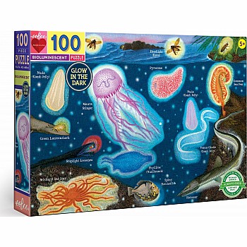 Eeboo "Bioluminescent" (100 Pc Puzzle)