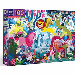 Magical Creatures 100 Piece Puzzle