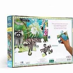 Eeboo "Love of Nocturnal Life" (100 pc puzzles)