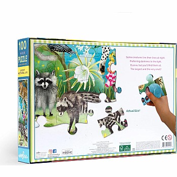Eeboo "Love of Nocturnal Life" (100 pc puzzles)