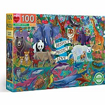Planet Earth 100 Piece Puzzle