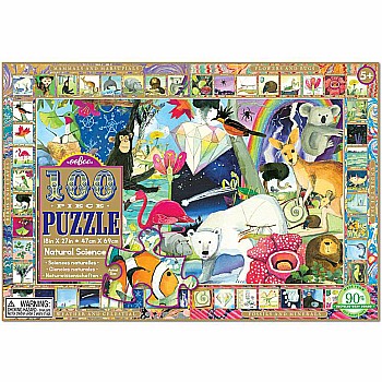 Eeboo "Natural Science" (100 Pc puzzle)