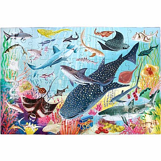 Love of Sharks 100 Piece Puzzle