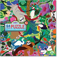 Sloths at Play 64 Piece Puzzle