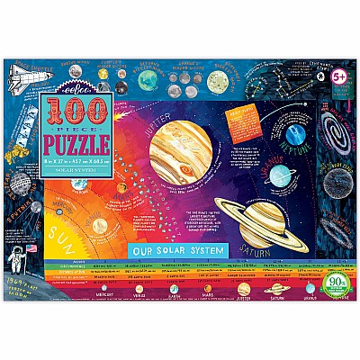 Solar System 100 Piece Puzzle