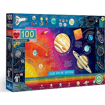 Eeboo "Solar System" (100 Pc Puzzle)
