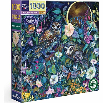 Eeboo "Moon Garden" (1000 pc Puzzle)