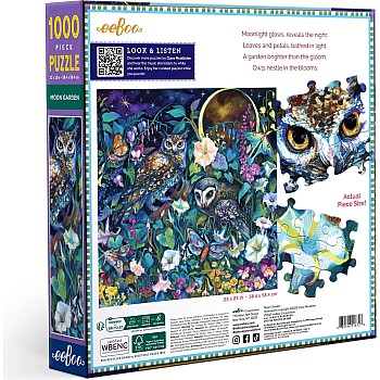 Eeboo "Moon Garden" (1000 pc Puzzle)