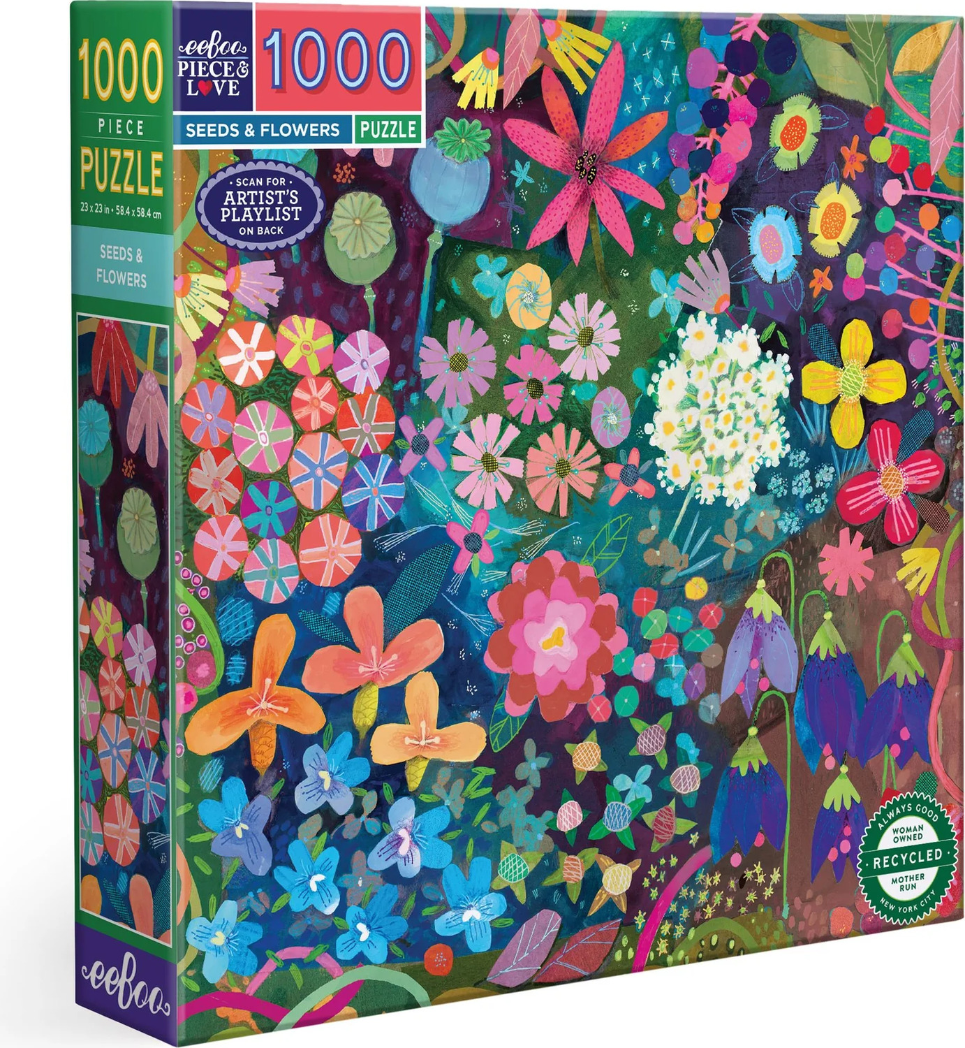 Seeds & Flowers 1000 Piece Puzzle