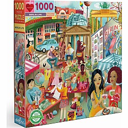 Eeboo "Berlin Life" (1000 Pc Puzzle)