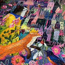 The Cat & the Castle 1000 Pieces