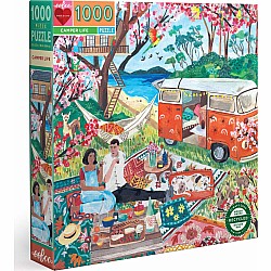 Eeboo "Camper Life" (1000 Pc Puzzle)