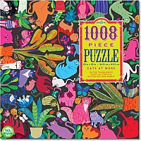 1008 pc Cats at Work Puzzle