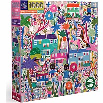 Cats Around Town 1000 Piece Puzzle