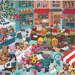 English Green Market 1000 Pc Puzzle