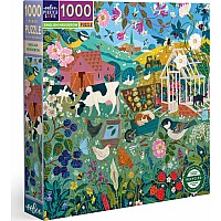 English Hedgerow 1000 Piece Puzzle