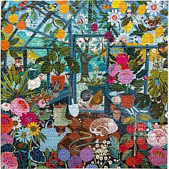 English Greenhouse (1000 piece square puzzles)