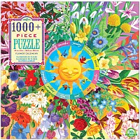 EEBOO Flower Calendar 1000 Piece Puzzle