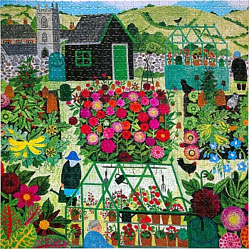 Eeboo "Garden Harvest" (1000 Pc Puzzle)