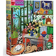 Green Kitchen 1000 Piece Puzzle