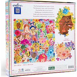 Eeboo "Goddesses and Pets" (1000 Pc Puzzle)