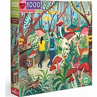 1000 Piece Puzzle, Hike in the Woods 