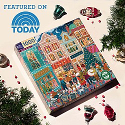 Eeboo "A Happy Holiday" (1000 Pc Puzzle)