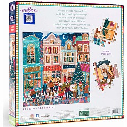 Eeboo "A Happy Holiday" (1000 Pc Puzzle)